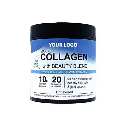 Collagène Marin Premium – Peau Ferme, Cheveux Forts & Anti-Âge Naturel