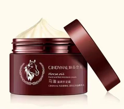 Crème Réparatrice Anti-Crevasses au Huile de Cheval – Talons & Mains Doux dès 7 Jours