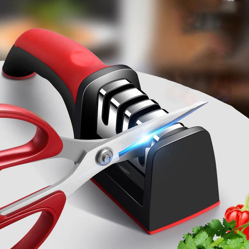 Aiguiseur de Couteaux 3 en 1 – Tranchant Rapide & Professionnel